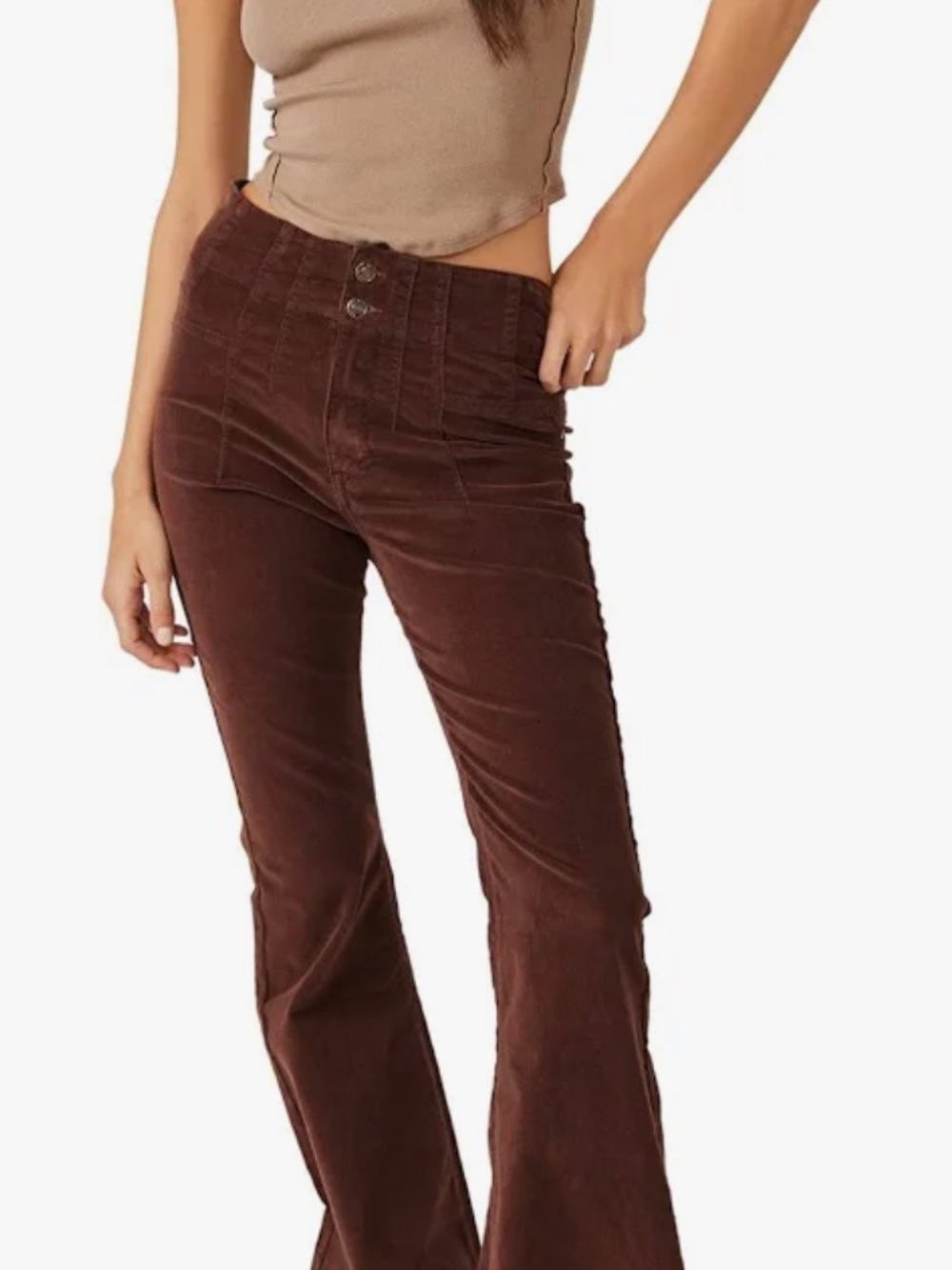 NWT Free People Women's Jayde Cord Flare 30